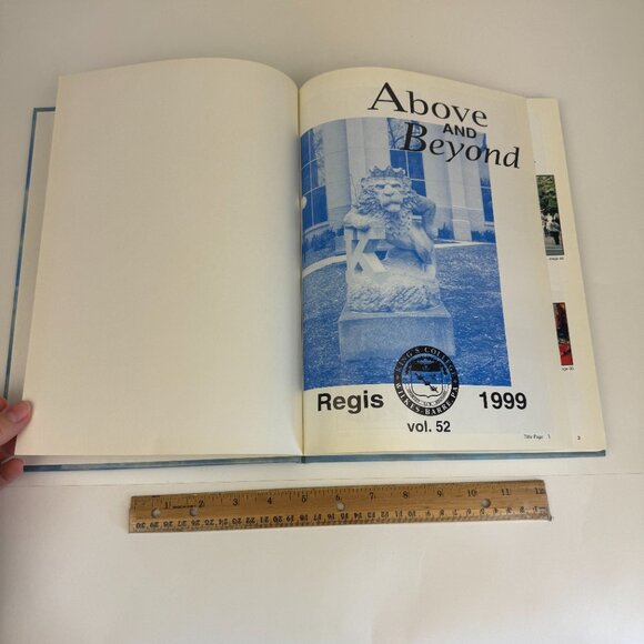 Vtg 1999 Volume 52 Kings College Wilkes Barre PA Above and Beyond Regis Yearbook - Picture 6 of 8